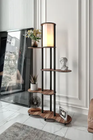 Travers Raflı Lambader